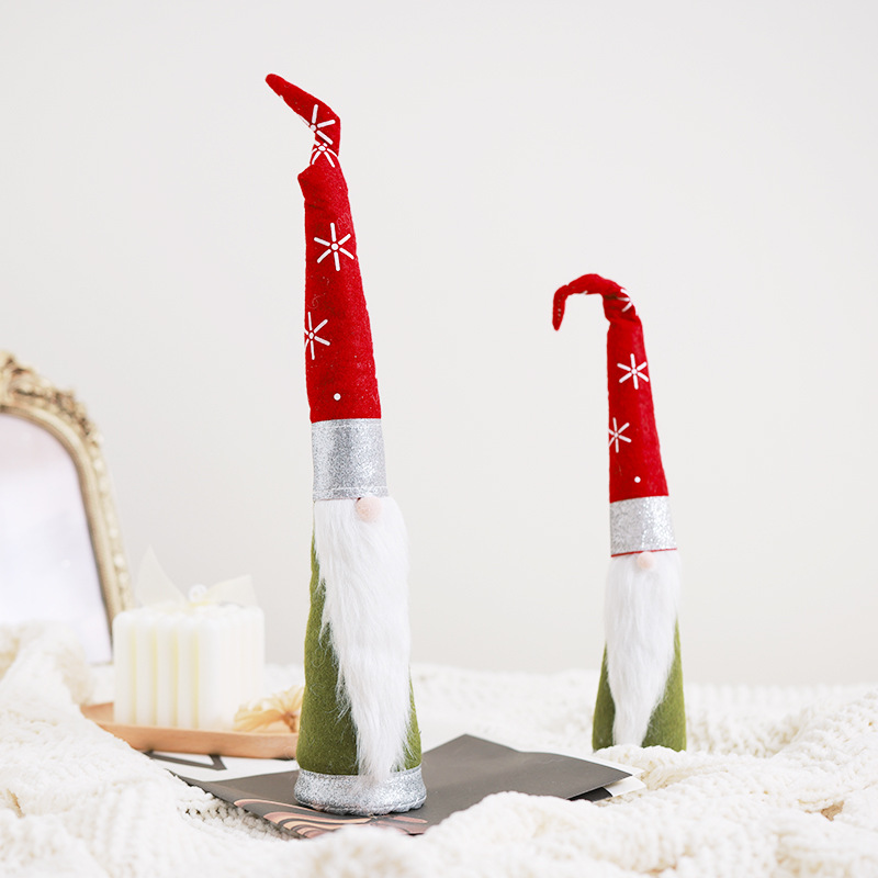 Nuevos productos transfronterizos creativos de Navidad sin cara decoración de escritorio decoración de navidad accesorios