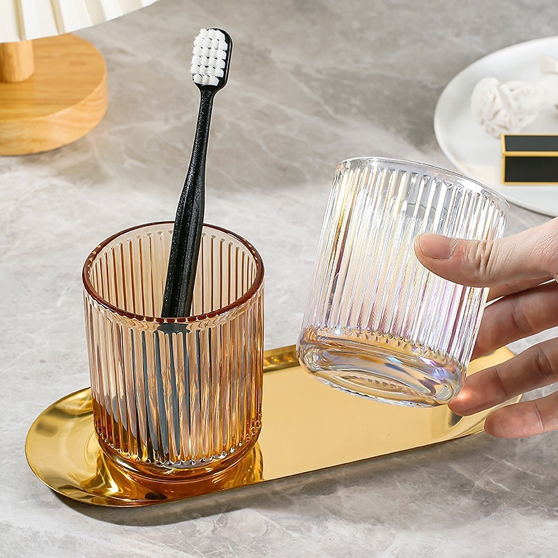 Taza de lavado de estilo japonés, estilo ins, dormitorio de estudiantes de alto valor, cepillado de dientes, taza de enjuague bucal, pareja, taza de cepillo de dientes de lujo ligero para el hogar