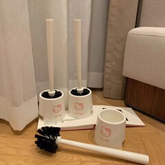 新款1卡通可爱kitty家用卫生间厕所清洁刷宿舍无死角马桶刷高颜值