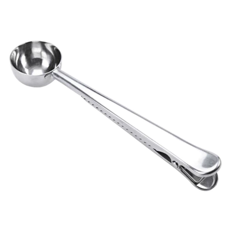 Кофейная ложка Мерная ложка Кофейные зерна Кофейный порошок Уплотнительный зажим Мерная ложка Кофейный прибор Ложка в зернах Мерная ложка