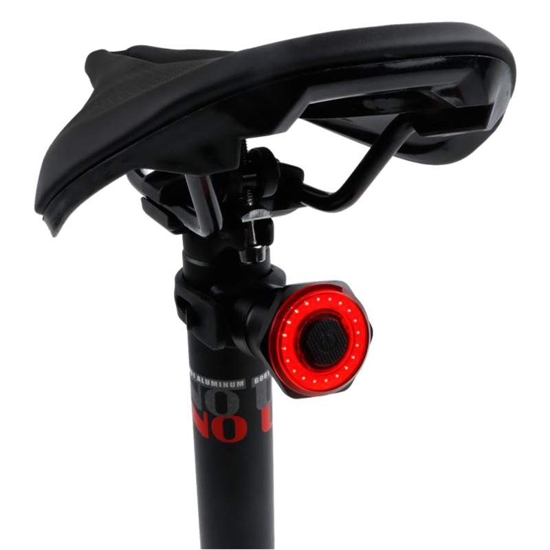 Transfronterizo de inducción de Freno Inteligente luz trasera bicicleta de carretera bicicleta de montaña luz de la bicicleta de carga USB luz trasera luz de advertencia