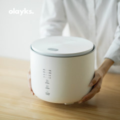 Olayksオーレック炊飯器小型ミニ寮飯鍋多機能知能2lタッチセラミック釉薬内胆