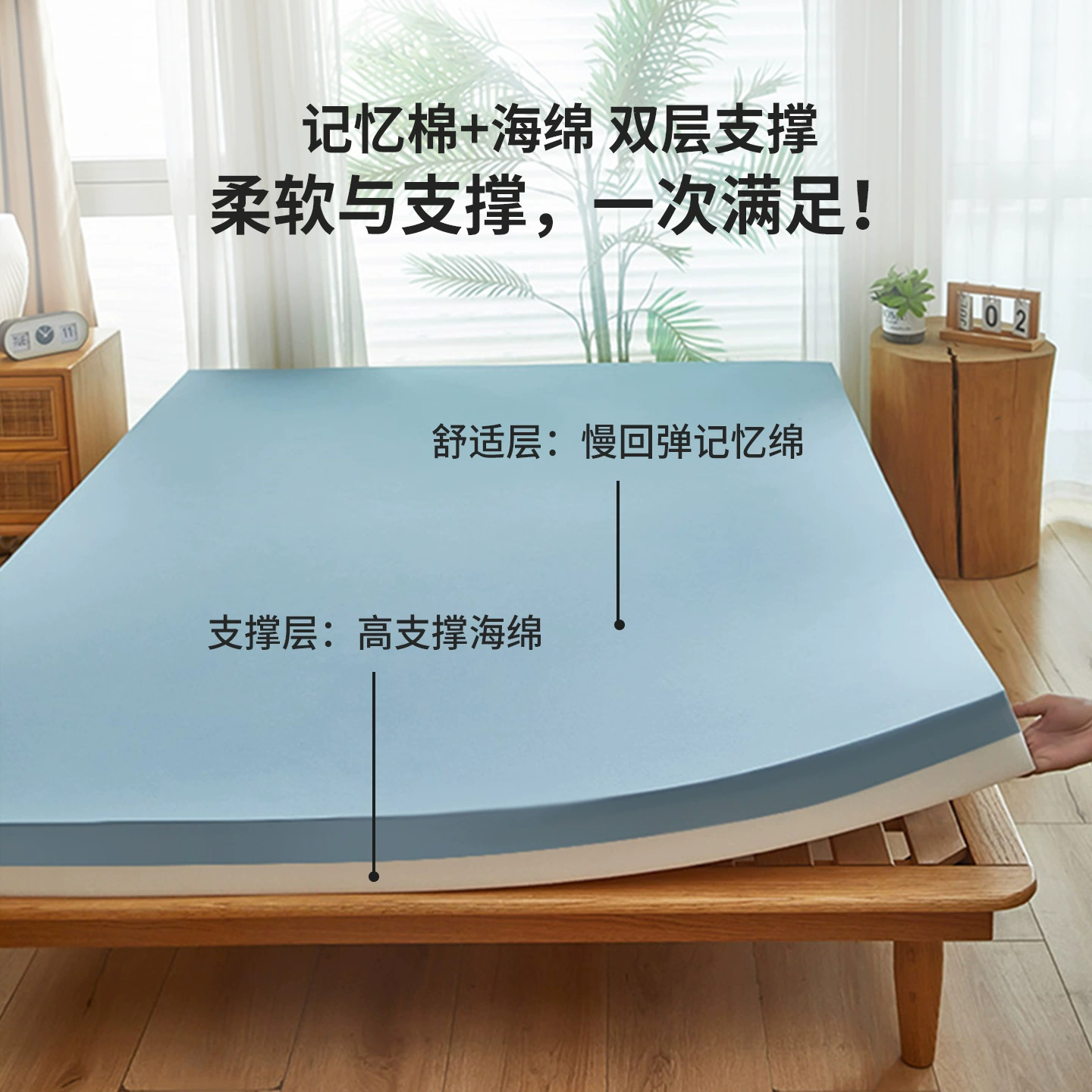 Кашемировый белковый антибактериальный memory foam матрас с медленным возвратом, подушка опоры для дома спальни, утолщенный татами матрас