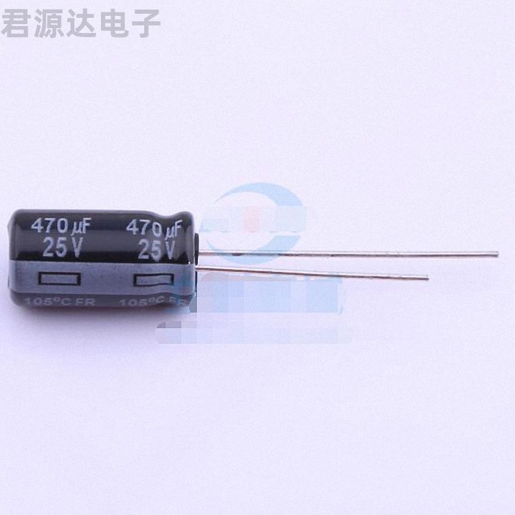 EEUFR1E471Y描述470uF 25V电解电容器