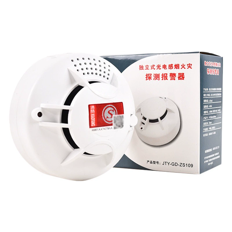 Пожарная дымовая сигнализация Бытовая внутренняя дымовая штанга вертикальный детектор дыма дымовая сигнализация