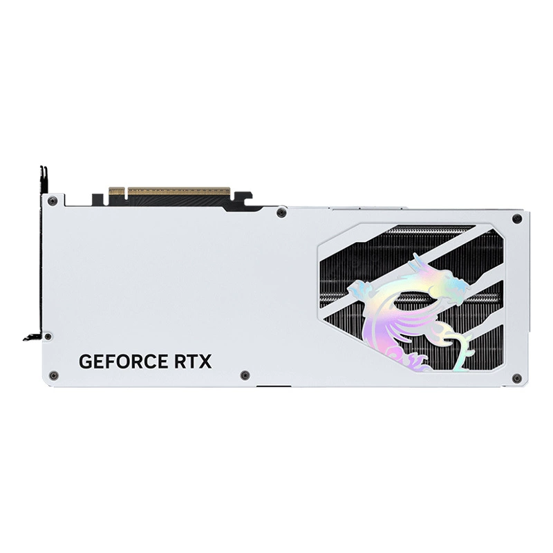 Графическая карта (MSI) GeForce RTX 5070 12GB GAMING TRIO OC Белая, тройной вентилятор, OC