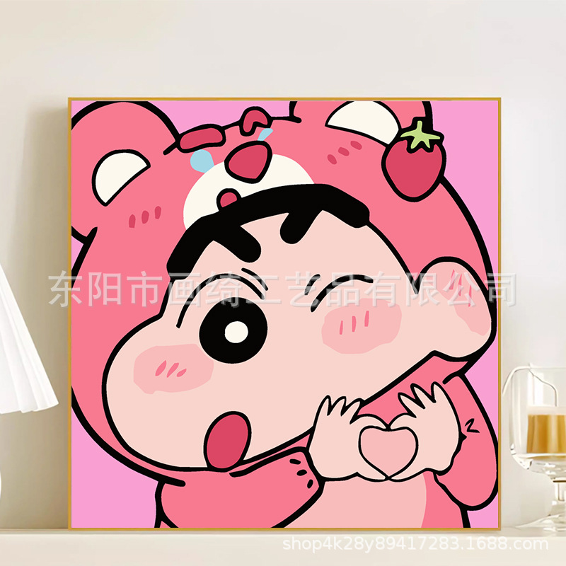 R016 / 20*20CM(画笔+颜料+绷好内框）