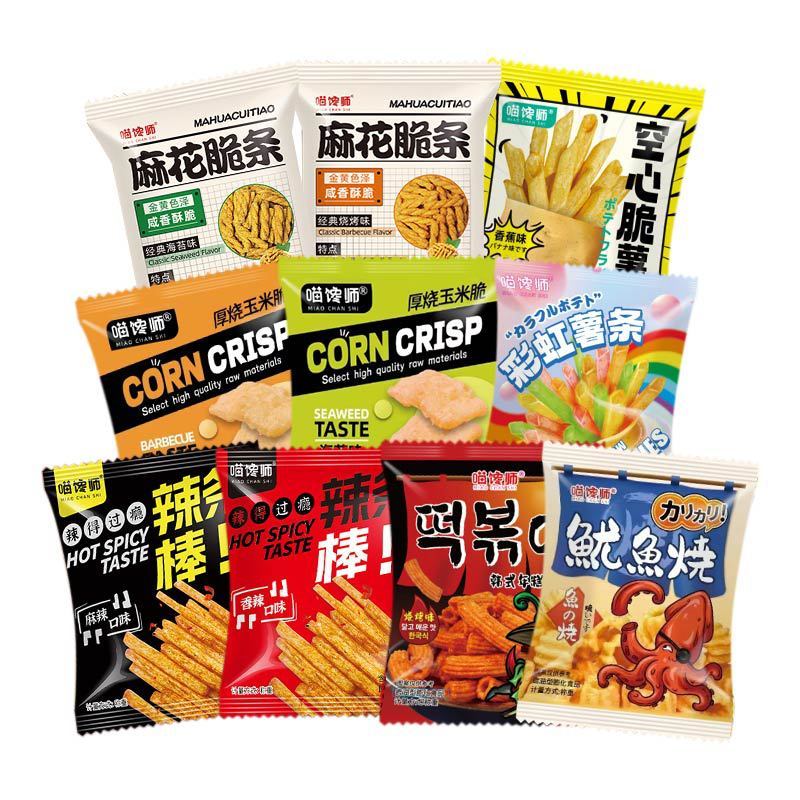 大黄米锅巴约38g混合味网红薯片粗粮酥脆锅巴解馋零食休闲小吃
|undefined
