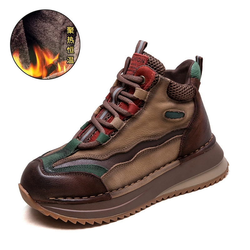 Winter keep warm low boots for leisure, universal shoes