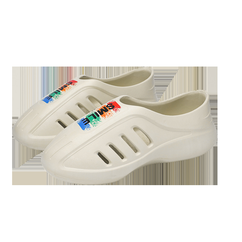 En nombre del cabello, zapatos con agujeros para hombres, verano 2025, nuevas sandalias de conducción EVA, zapatos deportivos de playa para hombres