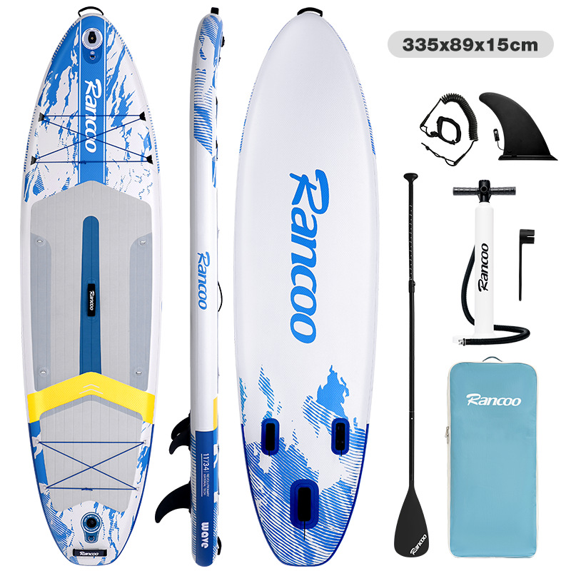 Tablero de remo inflable MS Free Mountain Sea SUP Tablero de remo de pie Pesca Tablero vertical Tablero de pulpa Barco en el mar