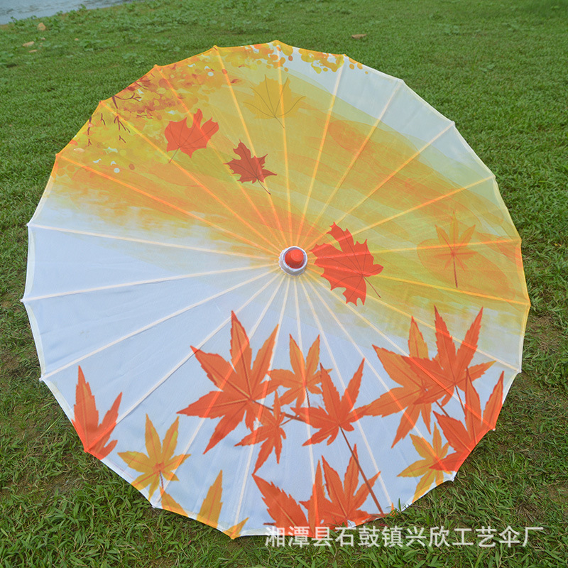 Paraguas de papel engrasado impermeable paraguas artesanal para niños paraguas decorativo antiguo accesorios de fotografía al aire libre impresión paraguas de baile al por mayor