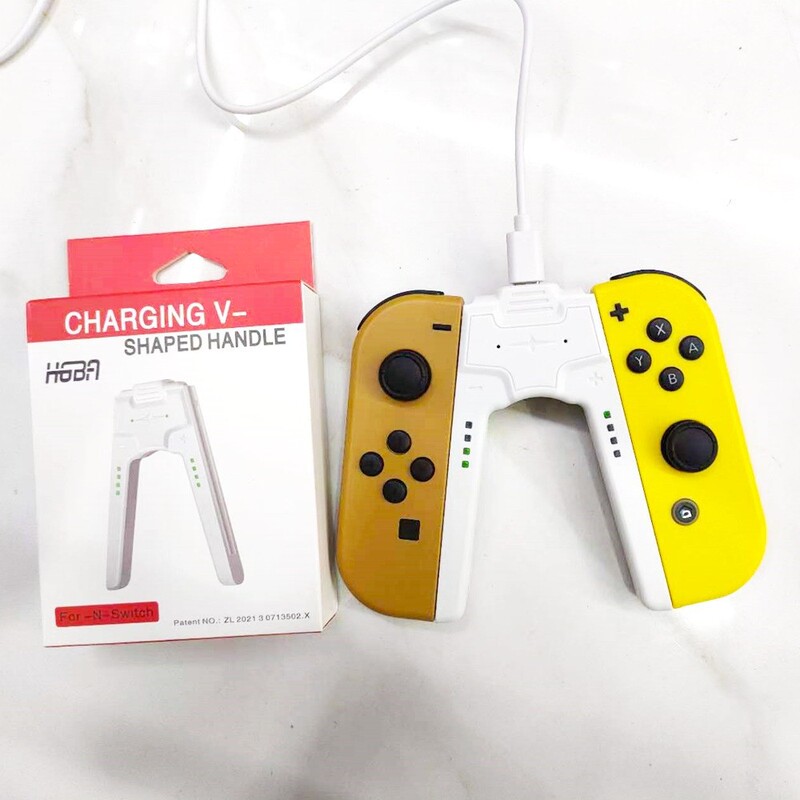 任天堂スイッチジョイコンハンドル充电グリップSwitch OLED左右ハンドル充电ハンドル|undefined