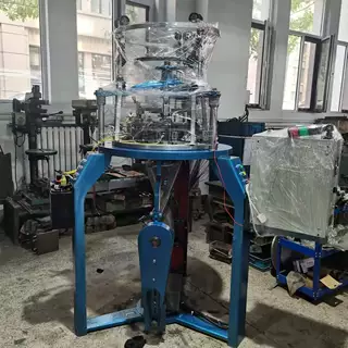 定制加工金属圆网针织机定做电磁屏蔽网批发编制机