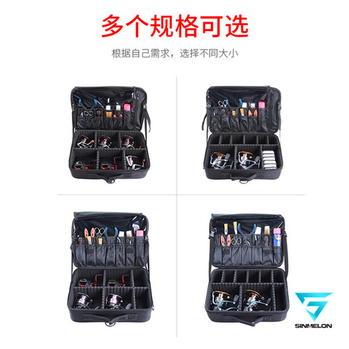 Fishing wheel storage bag Luya wheel spinning wheel portable fishing gear bag fishing accessories multi-functional bag tool bag fishing bag