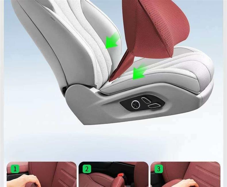 Suitable for AITO M6, same style as the mall's lumbar support, headrest, neck support, and waist support, car interior accessories, must-buy parts for new car modification