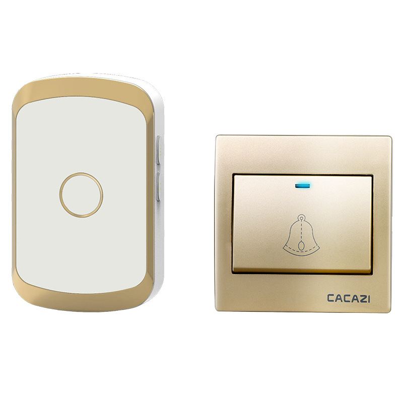 One-to-One Wireless Doorbell For Home Use, Smart Ultra-Long Distance Electronic Remote Control, Waterproof Doorbell,_voghion.com