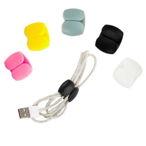 Factory Data Cable Organizer Clip for Headphones & Charging Cables – Simple, Multi-Functional Winder