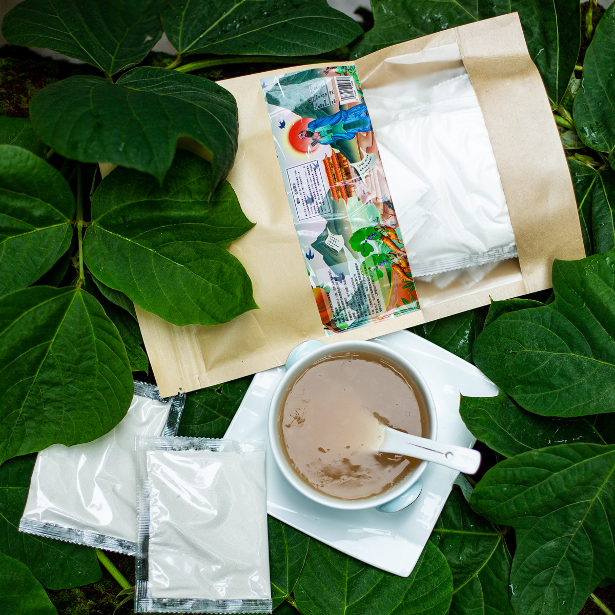 江西抚州特产野生葛根粉速溶即食天然葛粉营养早午晚代餐粉