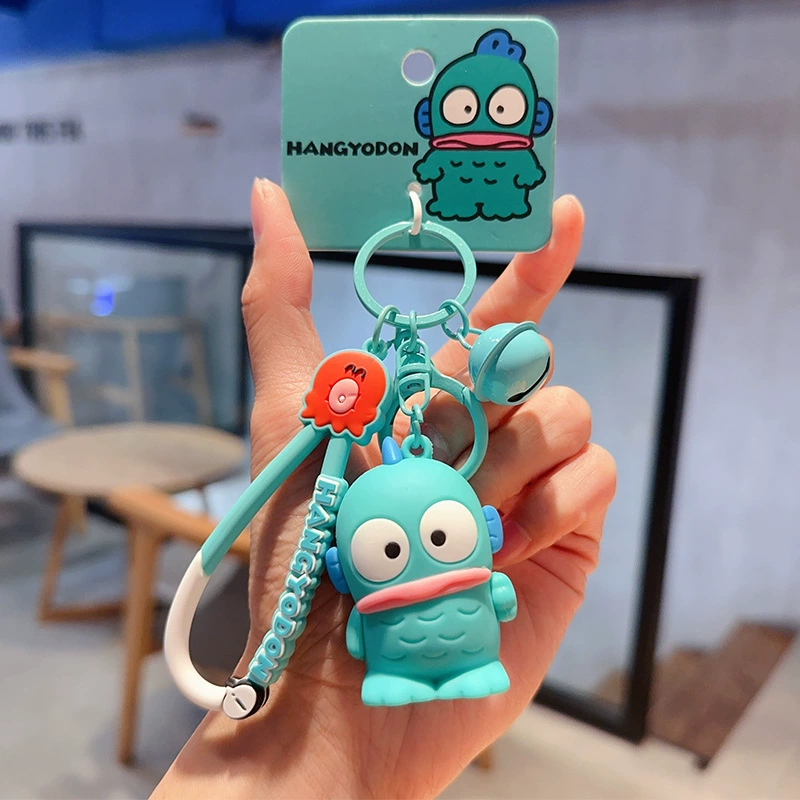 Плюшевый брелок Sanrio Hello Kitty, оригинал, мягкая подвеска 11×7.5 см, коллекционный талисман