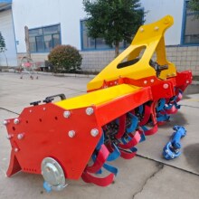 新款旋耕起垄器农用四轮拖拉机后置板式微耕机松土机深耕翻地机