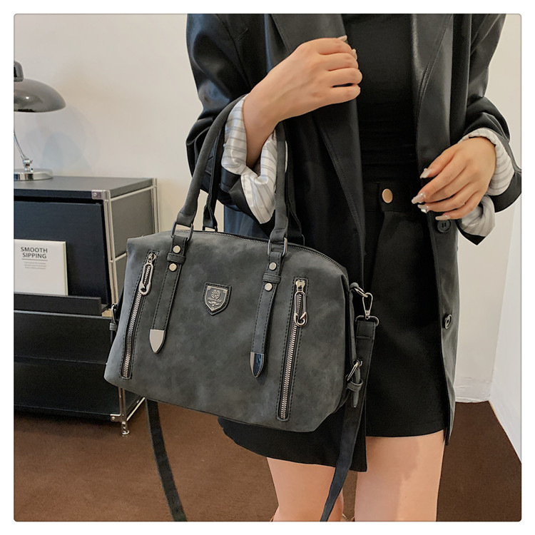 New cross-border foreign trade women's bag 2024 Retro casual handbag, European and American trend single-shoulder crossbody bag, tote bag for women undefined