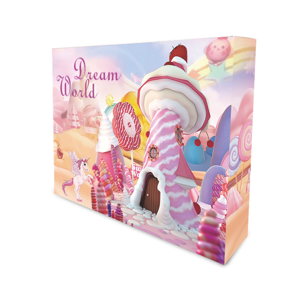 2024 Navidad cuenta regresiva caja ciega bloques de construcción ensamblados joyería de descompresión unicornio niña juguete niño niña regalo