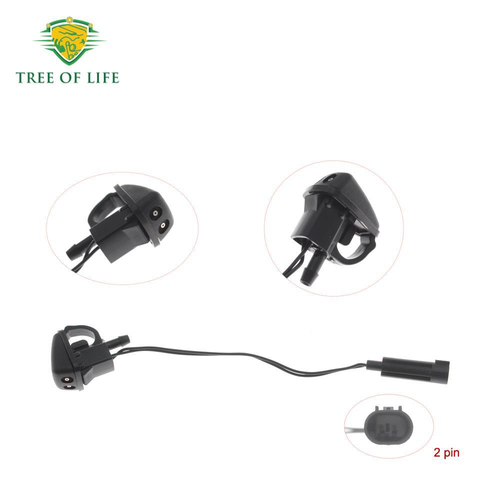 LR048615 para boquillas de limpiador de parabrisas con calefacción para Land Rover DISCOVER 3 4 Range Rover