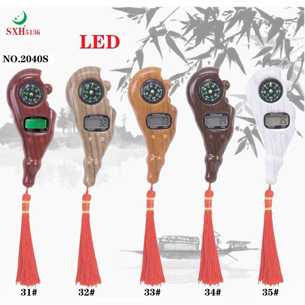 Поставка электронных счетчиков SanDa Electronics SXH5136 с 5-цветным LED-дисплеем под дерево и компасом, хит продаж для трансграничной торговли