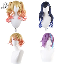 cos假发;假发长卷发;长直发假发