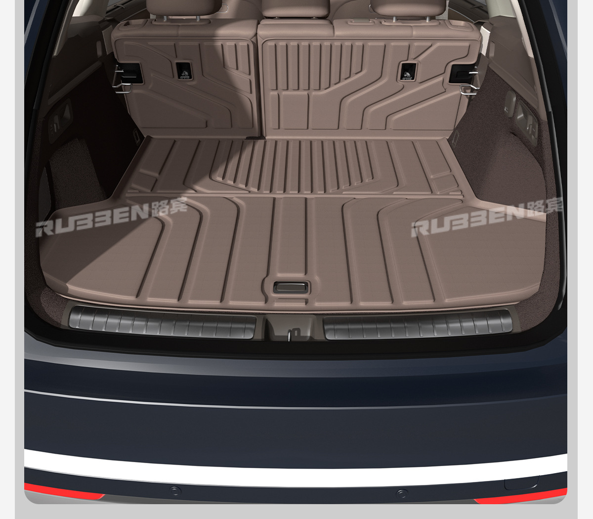 Suitable for 26 models of the AITO M7/M8 five-seater and six-seater vehicles, integrated trunk mat for protection, available in hybrid and pure electric versions