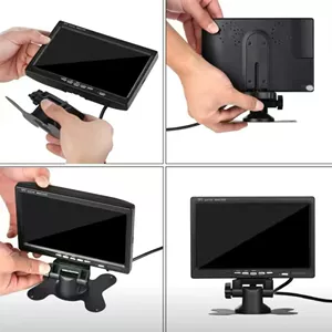 7 düym Yük maşını, Kombayn üçün HD Tərs Görüntü Monitoru