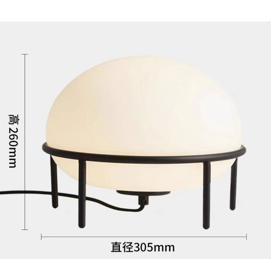Lámpara de mesa de estudio creativa minimalista posmoderna de fábrica, modelo de diseñador de lujo ligero, lámpara de mesa de decoración de oficina