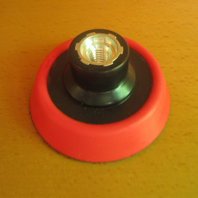 Molino de vidrio, soporte inferior, amoladora angular, bandeja, máquina pulidora M10, disco adhesivo M14, amortiguador, dos pulgadas, 3 pulgadas, 4 pulgadas, 5 pulgadas