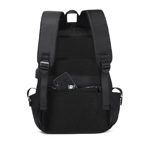 Cross-border backpack, anti-splash watermark school bag, travel bag, casual Korean travel bag, usb anti-theft computer bag