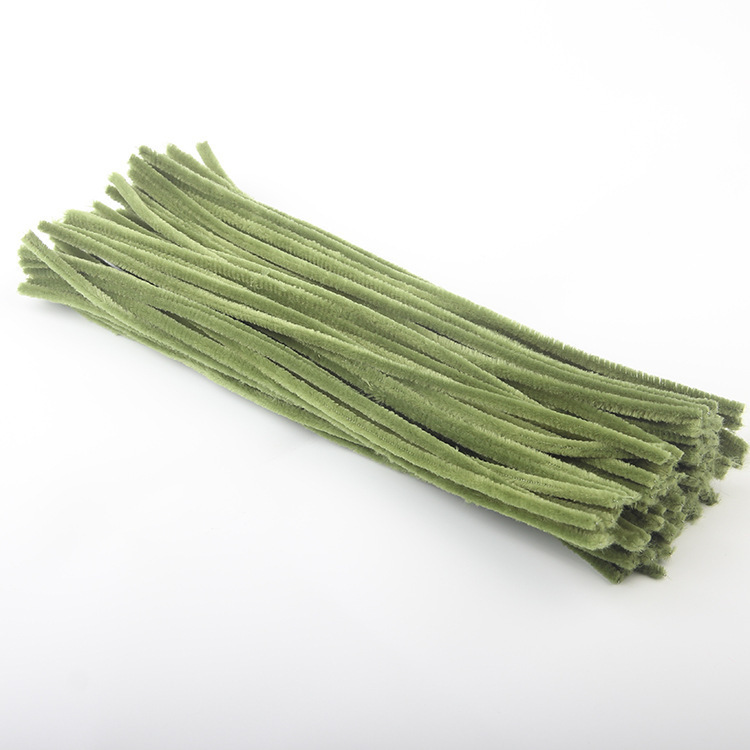 Hecho a mano DIY trenzado paquete de material cifrado ramo de lana Raíz de lana de la raya del color torcido palo de los niños hechos a mano juguetes creativos