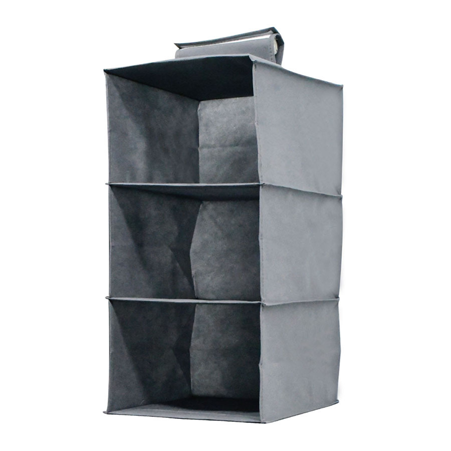 Bolsa de almacenamiento de cubierta a prueba de polvo para ropa doméstica bolsa de almacenamiento de pared tipo cajón multicapa para ropa interior caja de almacenamiento gruesa