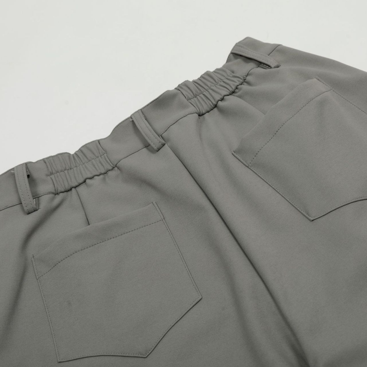 Eon Modish 2025 Spring New Real Shot American Retro Simple Loose Scimitar Casual Pants