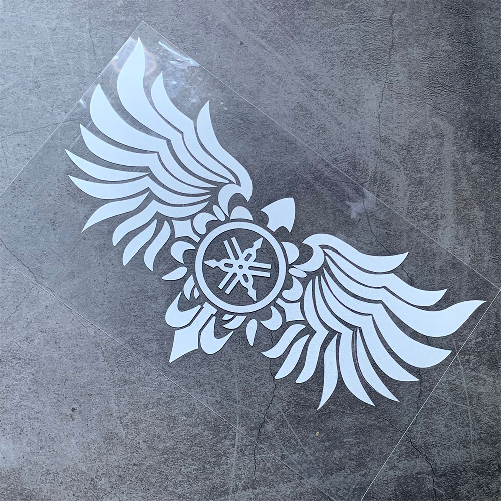 ヤマハのステッカーのオートバイの反射ステッカーのヤマハの車の標識の福穎125はレーザーのまぶしい夜光のステッカーを改造します。