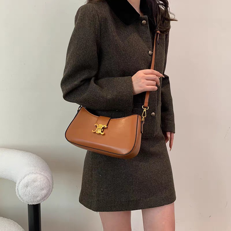 高级感腋下包包女跨境新款2025洋气链条休闲百搭单肩斜挎包bags|undefined