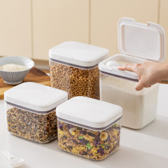 国境を越えた家庭用ドライフード密封缶収納ボックス米バケツ雑穀防湿小麦粉バケツ収納缶詰米収納ボックス
