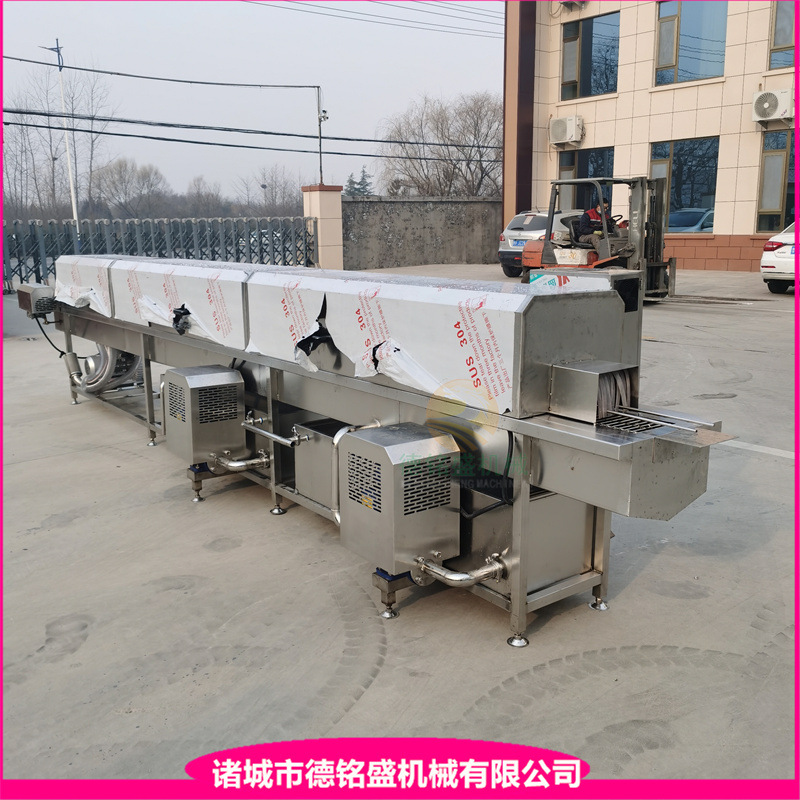 鸭舌鸭肠罐头瓶冲洗机 三段清洗马口铁罐机器 隧道式玻璃瓶洗瓶机