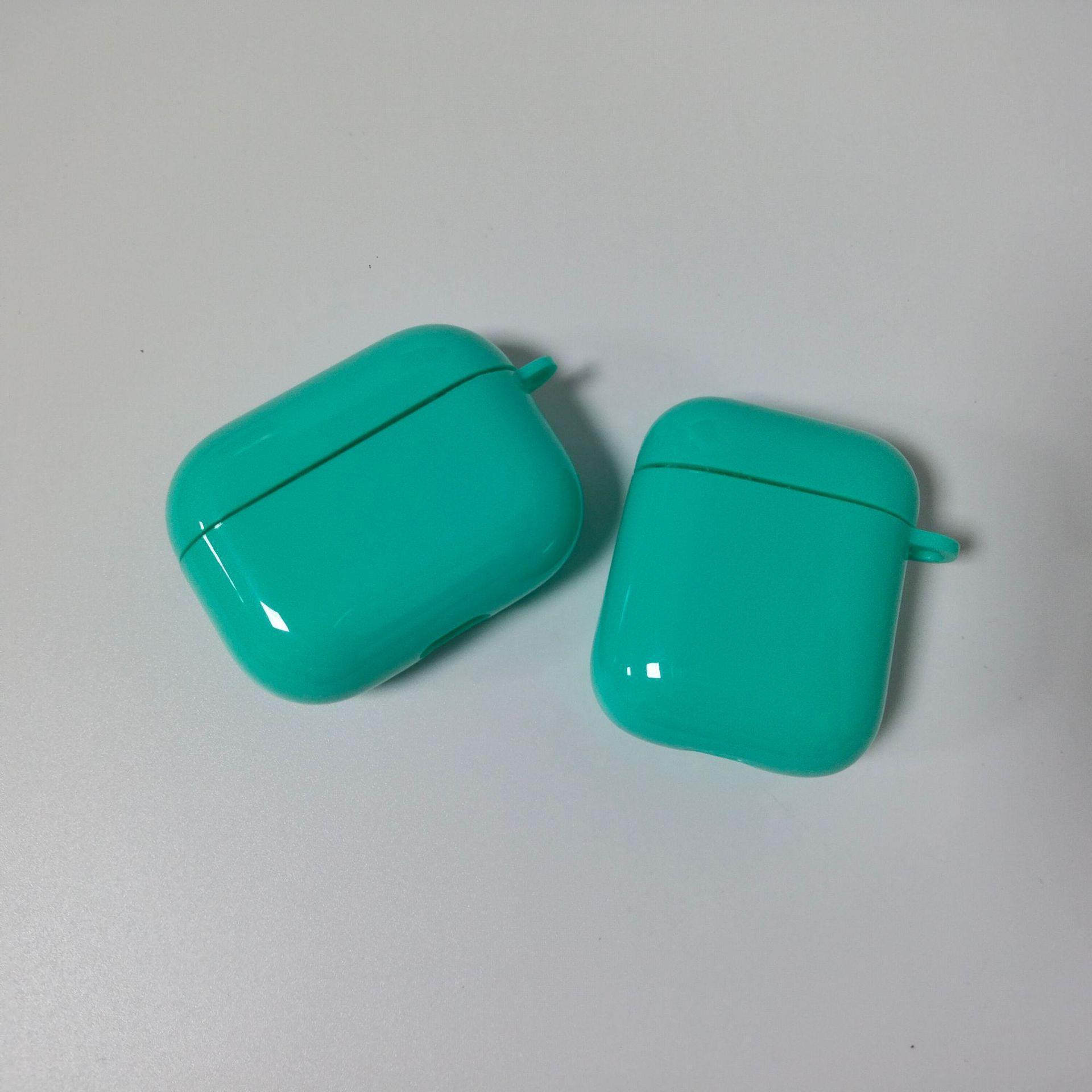 Tpu Solid Color Simple Style Wireless Bluetooth Earbuds Case Earphone Cases Phone Accessories display picture 24