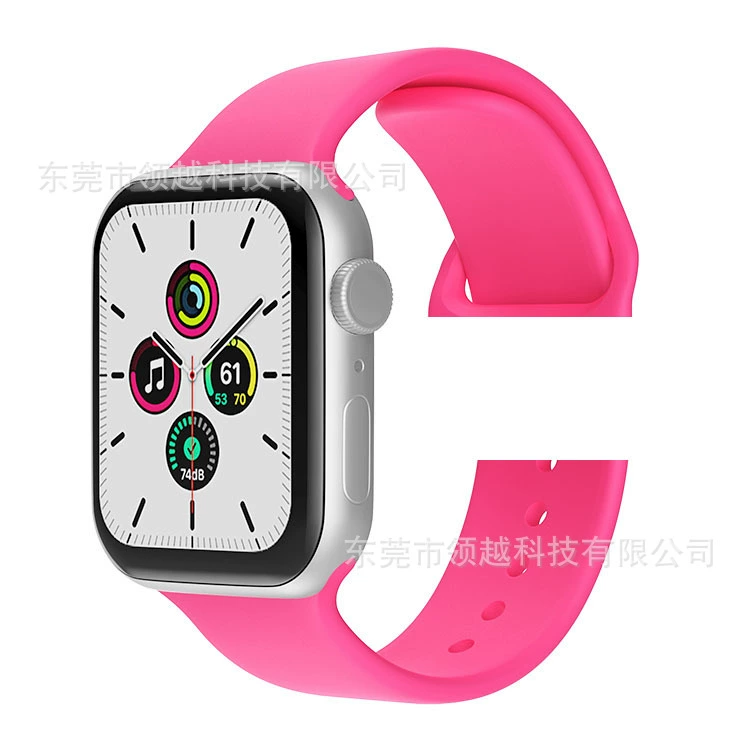 Apple, Samsung, силиконовый ремешок для часов
