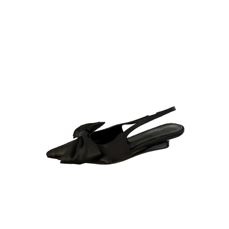 Small sandals with bow low-cut, 2025 years