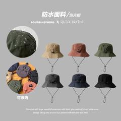 防水漁師帽はバッグ盆帽を収納できます。