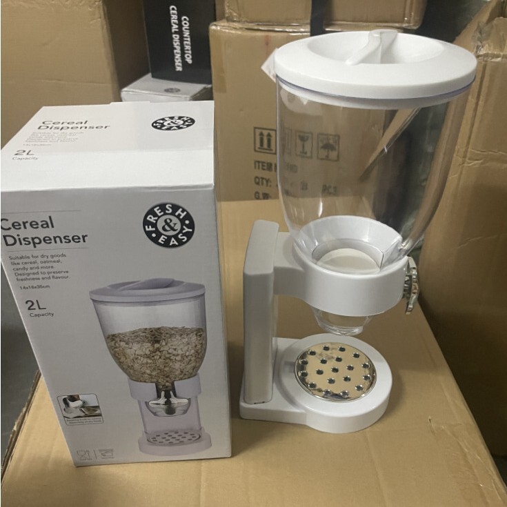 cereal dispemser 麦片机 谷物分配器 食物杂粮储物罐 麦片桶|undefined