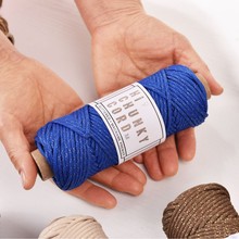 闪闪的 3mm涤纶包芯绳 diy手工编织线材 50米手编用绳 箱包编绳
