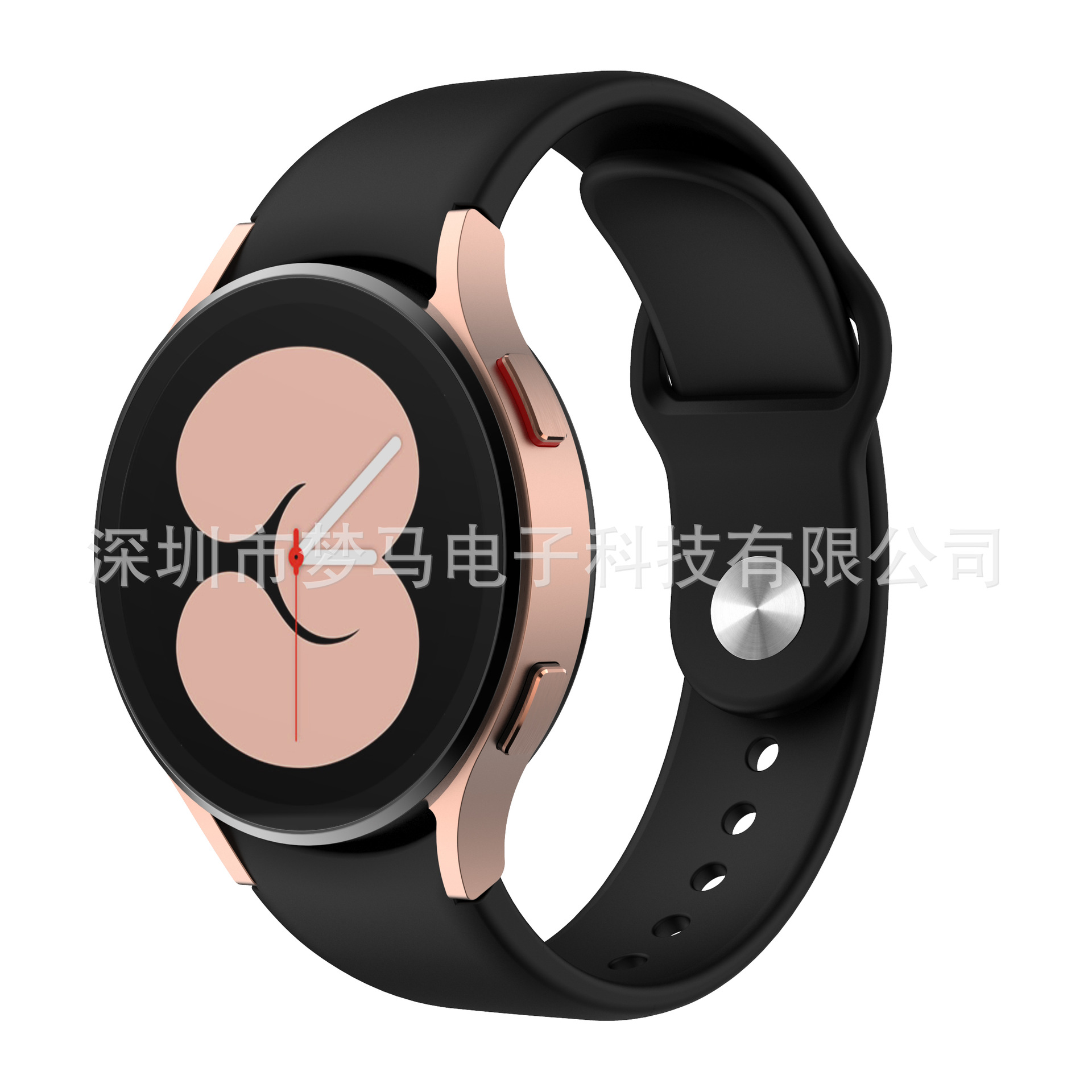Correa de silicona con hebilla inversa para Samsung Galaxy Watch7, compatible con Watch56classic, correa con hebilla Nike