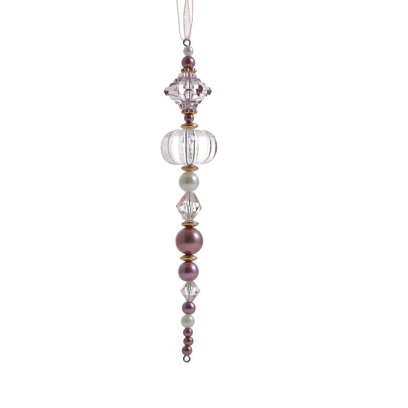 Nuevos productos transfronterizos transparentes colgantes de cristal acrílico colgantes colgantes decoraciones de Navidad árbol de Navidad vestidos colgantes